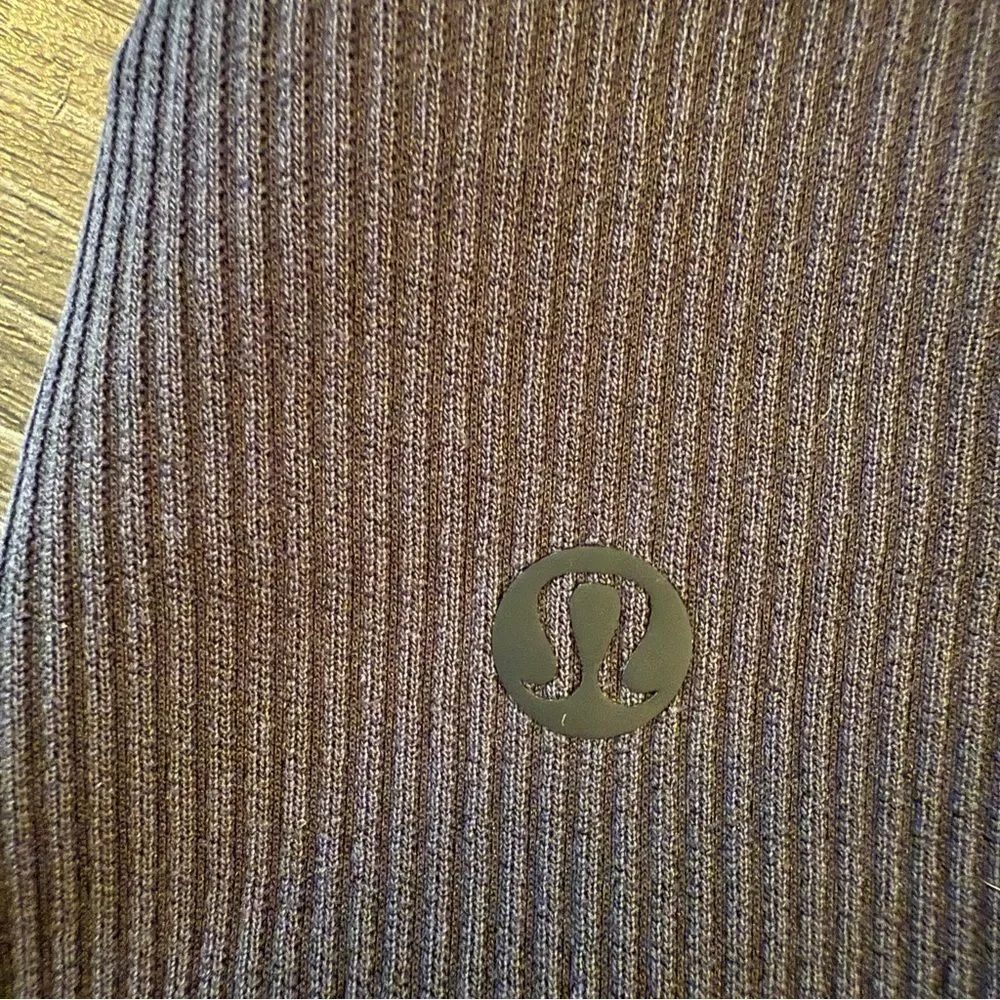 Lululemon Brushed Softstreme Rib Zip Flare